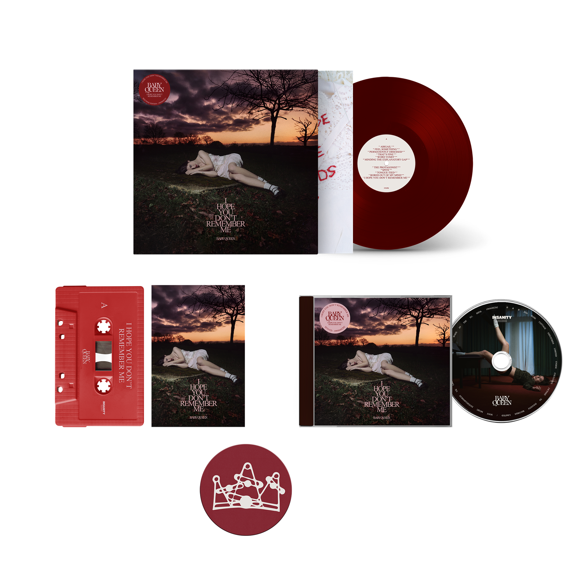 I Hope You Don't Remember Me | Music Bundle & Album Sticker