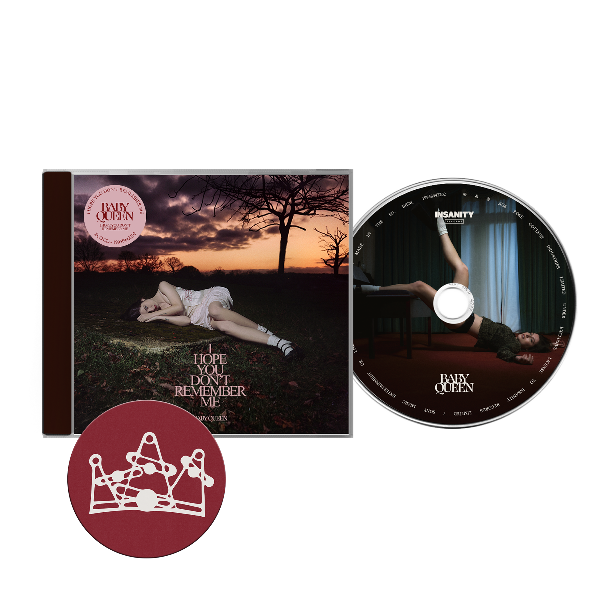 I Hope You Don't Remember Me | Store Exclusive Signed CD & Album Sticker