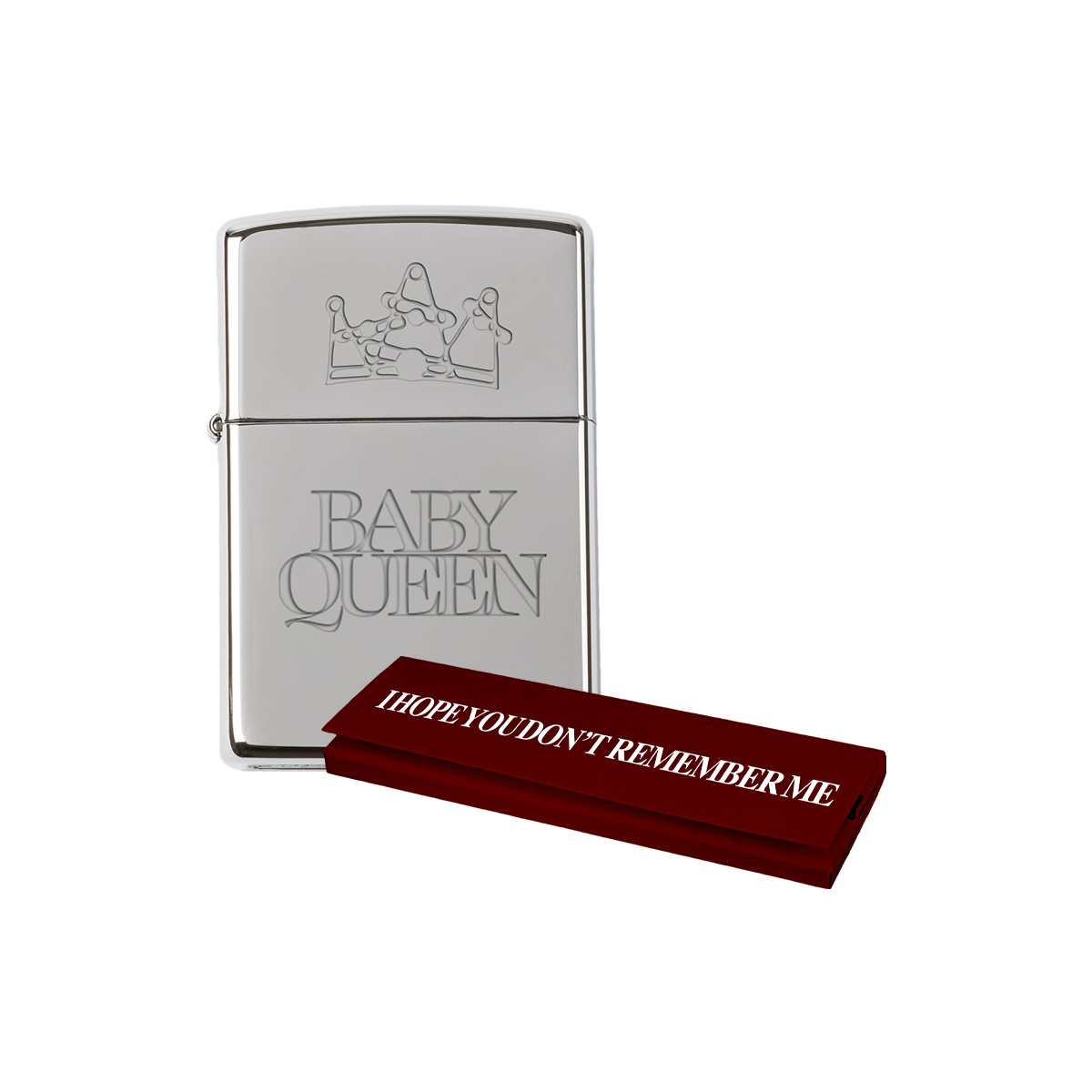 I Hope You Don't Remember Me | Rolling Papers + Zippo Lighter