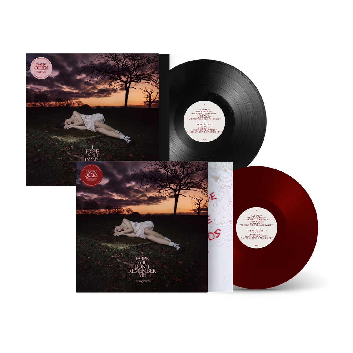 Baby QueenI  Hope You Don't Remember Me Vinyl Bundle image